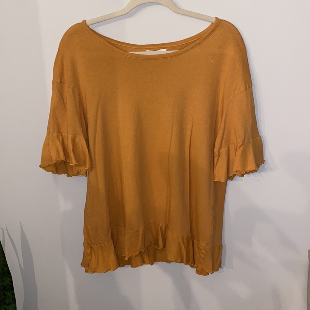 For the republic mustard top